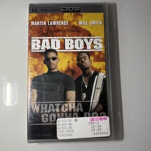 NEW SEALED Bad Boys (UMD-Movie, 2005) Will Smith Martin Lawrence